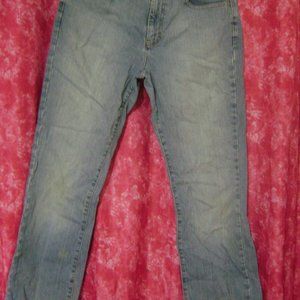 CALVIN KLEIN JEANS inseam 27 1/2 waist 31 1/2 stretch womens teens MEXICO used